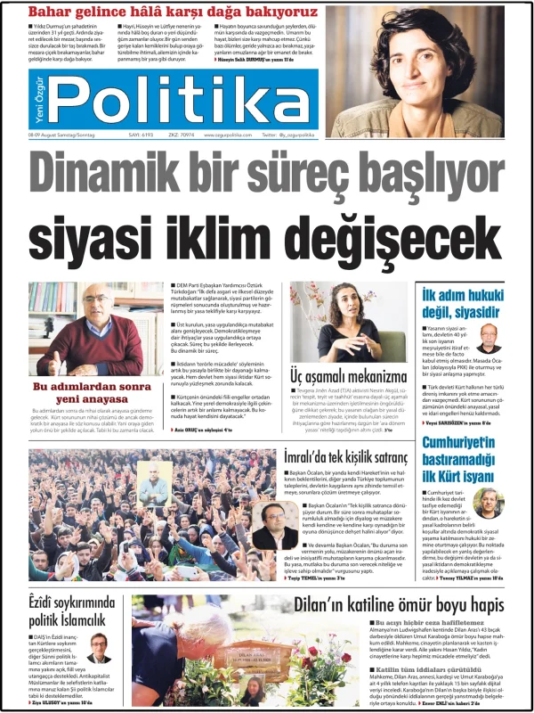Son Gazete Manşeti
