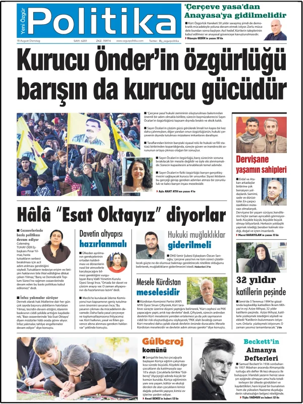 Son Gazete Manşeti