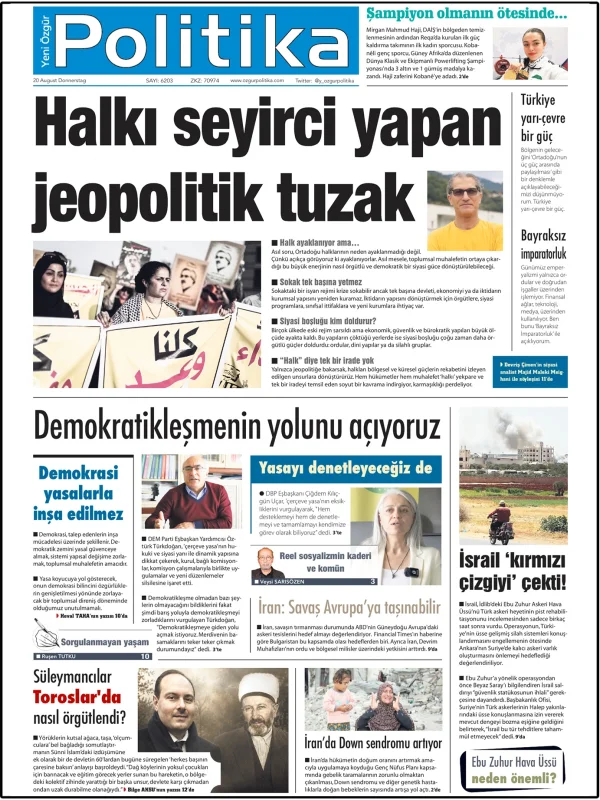 Son Gazete Manşeti