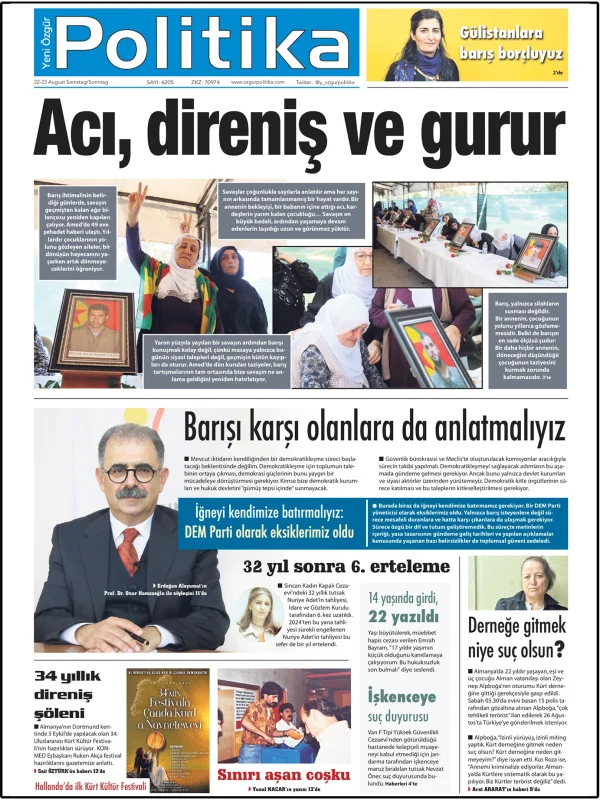 Son Gazete Manşeti
