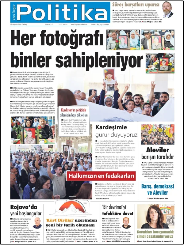 Son Gazete Manşeti