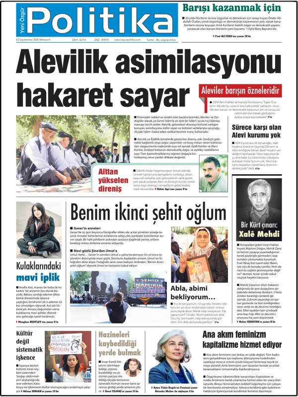 Son Gazete Manşeti