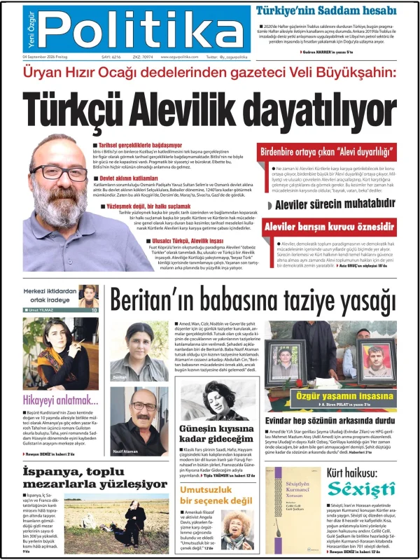 Son Gazete Manşeti