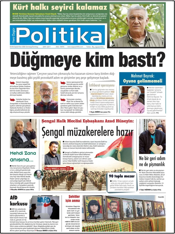 Son Gazete Manşeti