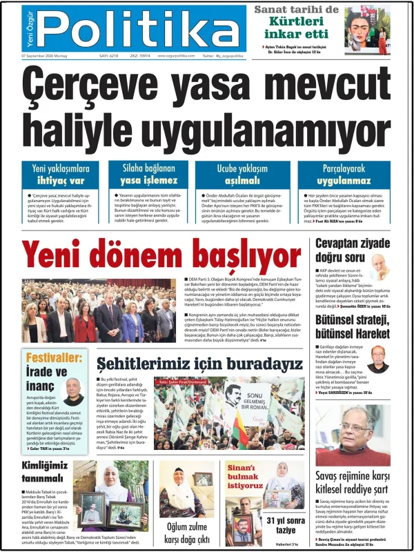 Son Gazete Manşeti