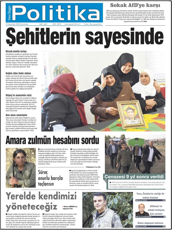 Son Gazete Manşeti