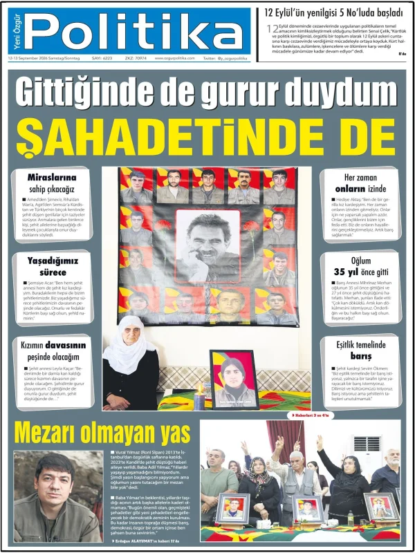 Son Gazete Manşeti