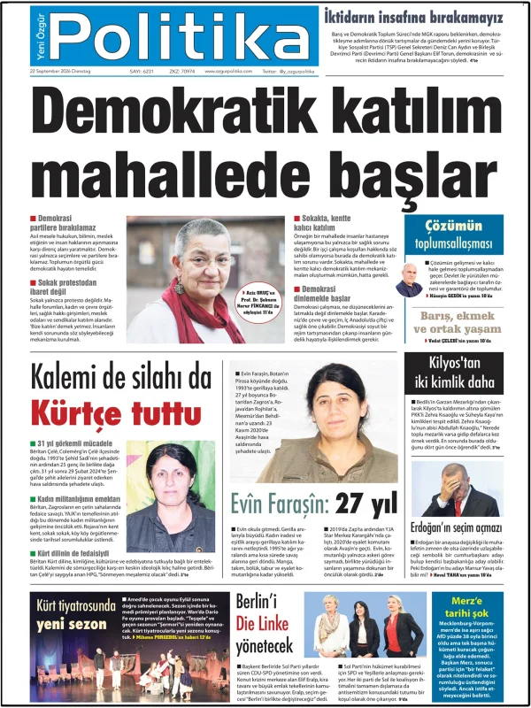 Son Gazete Manşeti