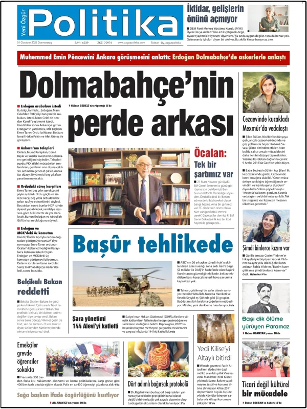 Son Gazete Manşeti