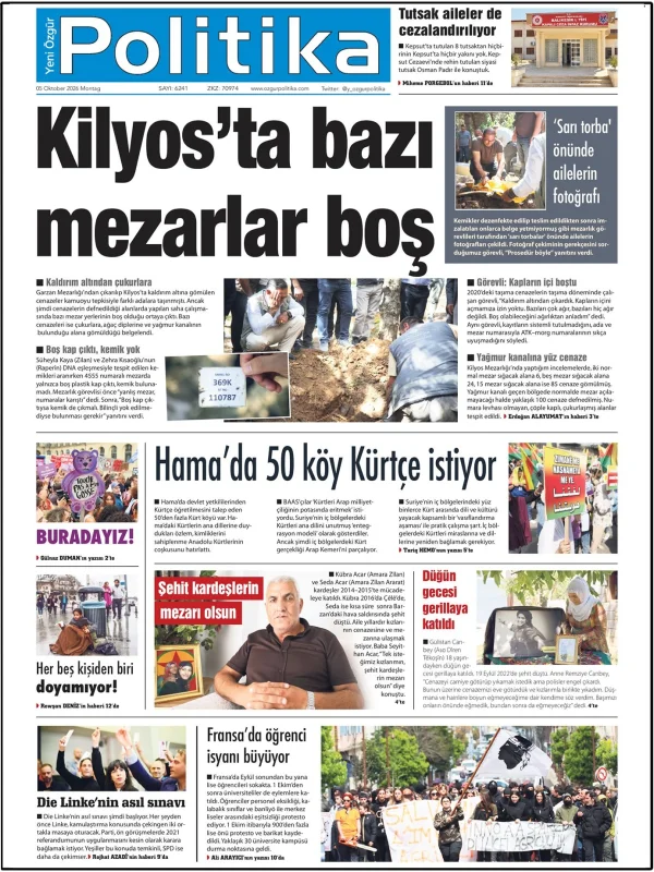 Son Gazete Manşeti