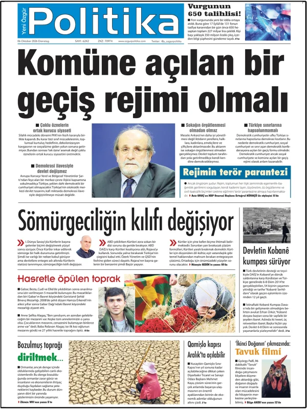 Son Gazete Manşeti