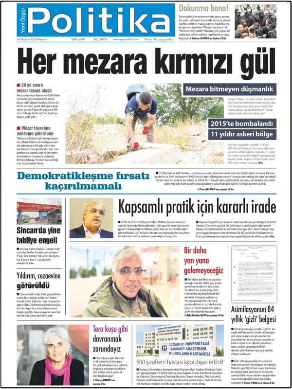 Son Gazete Manşeti