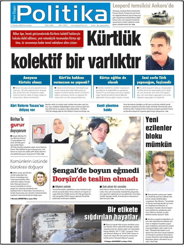 Son Gazete Manşeti