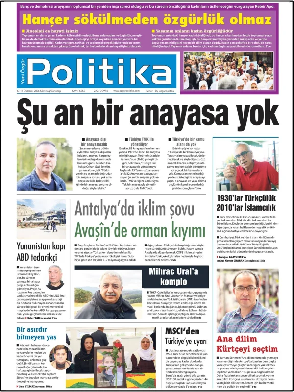 Son Gazete Manşeti