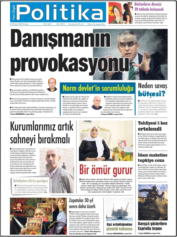 Son Gazete Manşeti