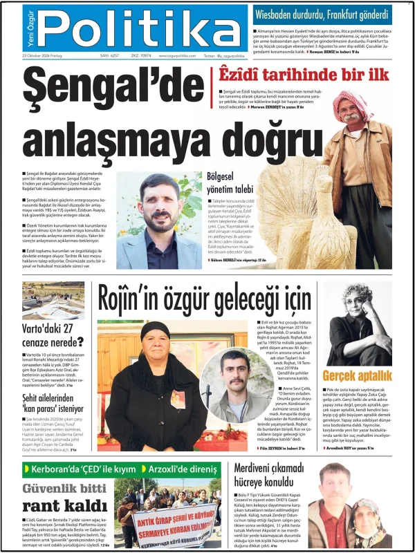 Son Gazete Manşeti
