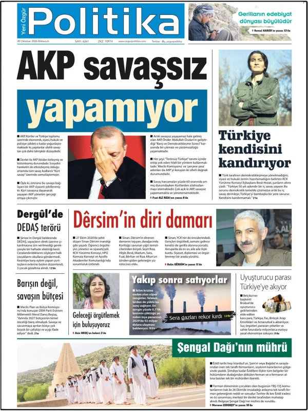 Son Gazete Manşeti