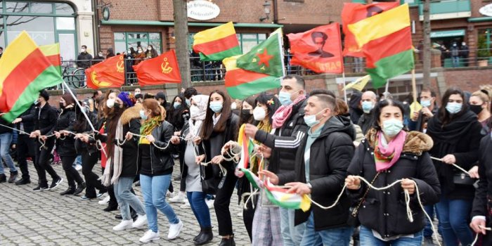 Hamburg'da Newroz kutlandı