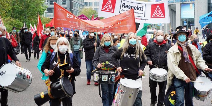 Stutgartt'ta 1 Mayıs kutlandı