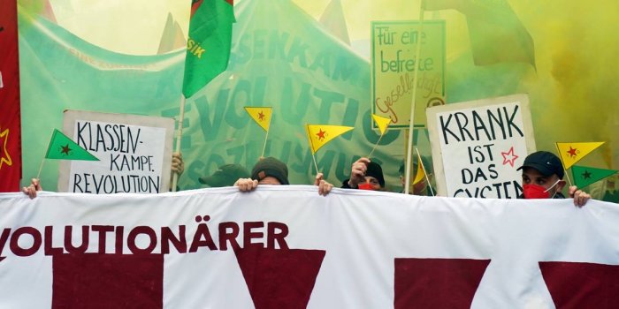 Stutgartt'ta 1 Mayıs kutlandı