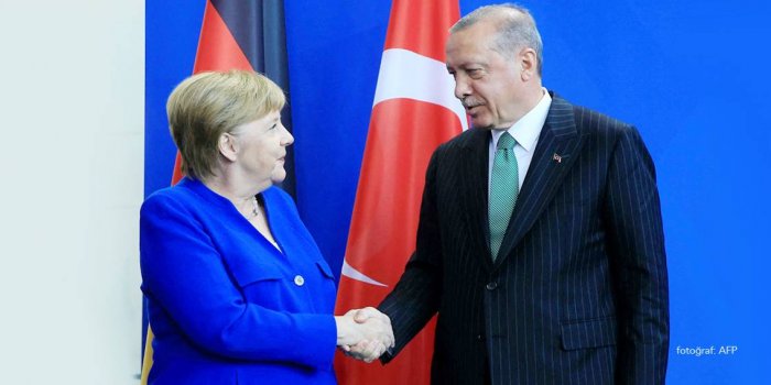 Merkel ve Erdoğan / foto: AFP