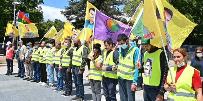 Cenevre'de BM ofisi önünde oturma eylemi