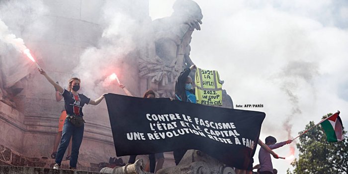 Paris özgürlük yürüyüşü/foto:AFP