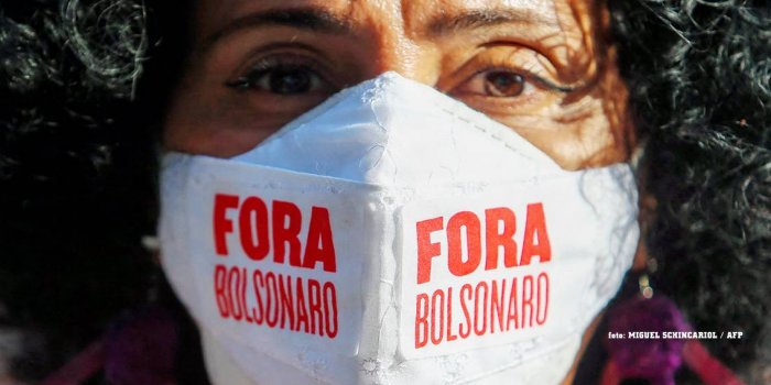 Brezilya'da halk Bolsonaro'nun istifasını istiyor / foto: AFP 
