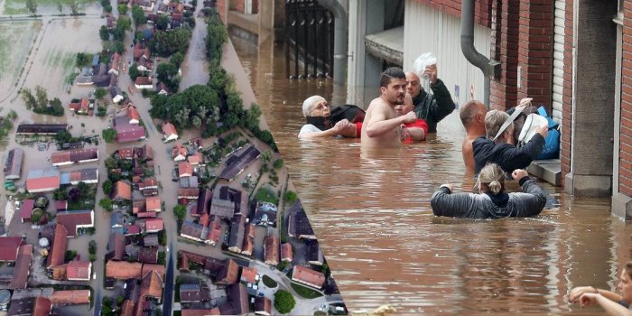 Şiddetli yağışlar Avrupa kıtasını vurdu