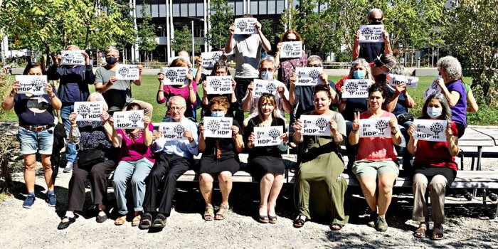 İsviçre'de HDP ile dayanışma mesajı verildi