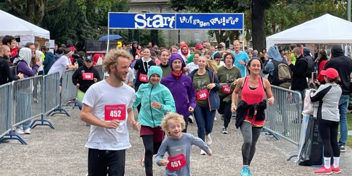 Mülteciler ile dayanışma koşusu