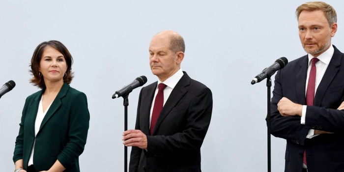 SPD, FDP ve Yeşiller partisi 12 maddede uzlaştı / foto: AFP