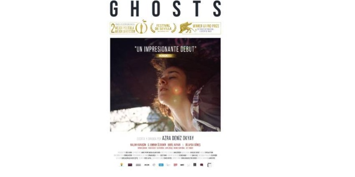 Yönetmen Azra Deniz Okyay’ın “Hayaletler“ isimli filminin afişi