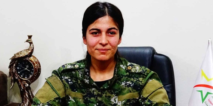 Kuzey-Doğu Suriye Gazileri Federasyonu Eşbaşkanı Fatma Omer