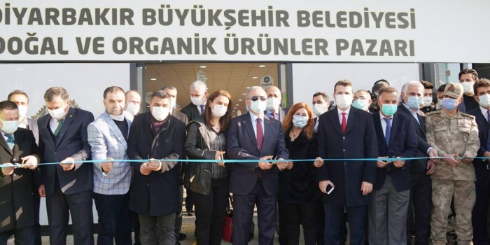 Diyarbakır Organik Pazar açılışı
