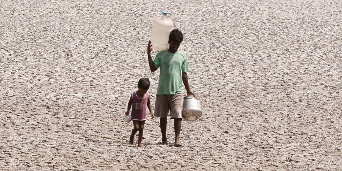 Su kıtlığı/foto: AFP