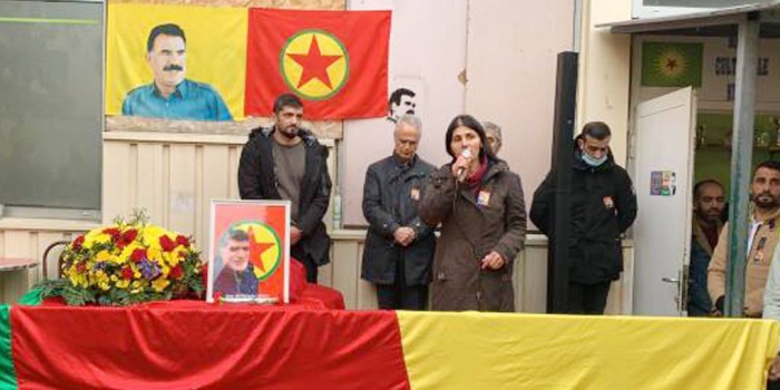 Fransa/Paris'den Şehid Aydın Günay'ın anmasından bir kare