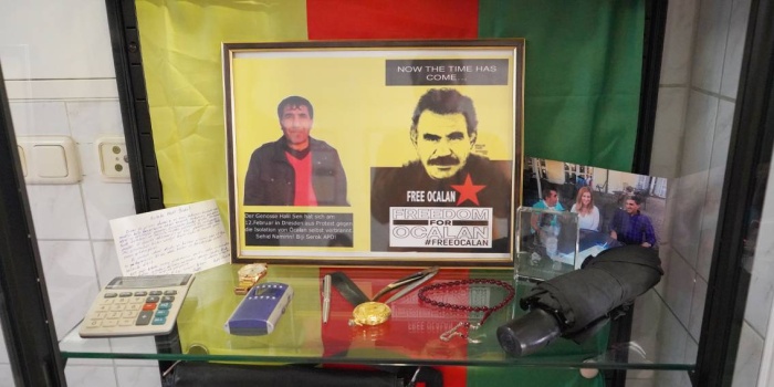 Dresden’deki anmada Halil Şen’in eşyaları sergilendi