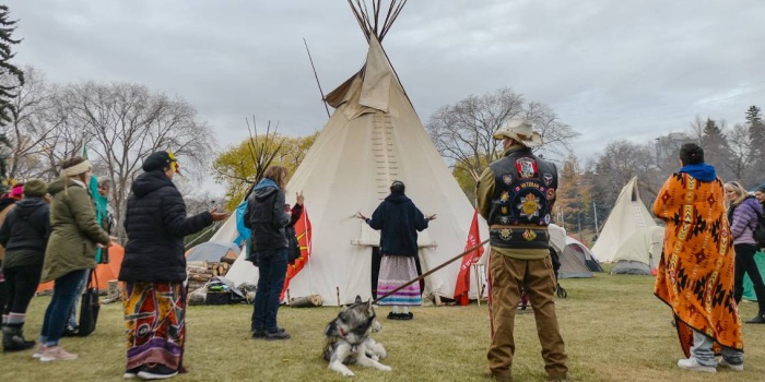 Kanada'daki First Nations yerli halkı /Foto: Afp