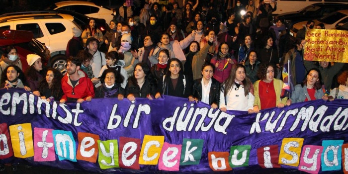 İstanbul feminist gece yürüyüşü