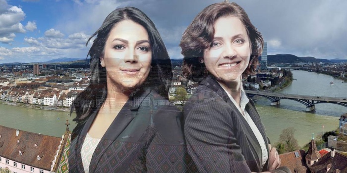 Edibe Gölgeli ve Christine Kaufmann 