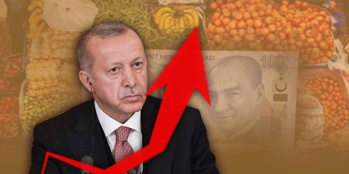 AKP, Aralık 2002'de yüzde 29,7 ile devraldığı enflasyonu 20 yıl sonra 142,63'e çıkardı.