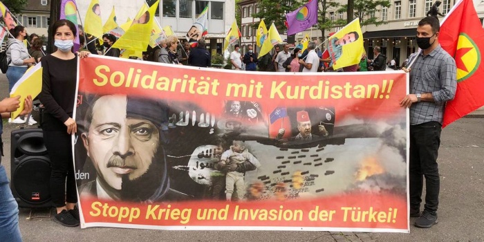 KCDK-E, Türk devletinin KDP ile birlikte planladığı işgal saldırılarına karşı koymak için tüm Kürdistanlıları yarın üç kıtada yapılacak yürüyüşlere davet etti.