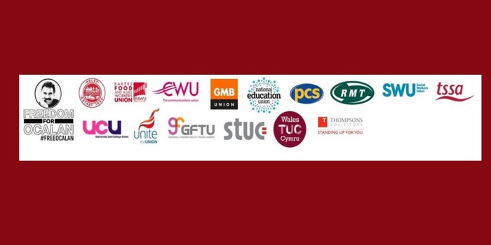 Britanya sendikalarından mektup