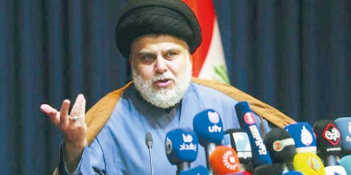 Şii Sadr Hareketi lideri Mukteda El Sadr