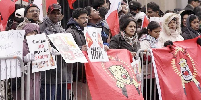 Tamil Protesto