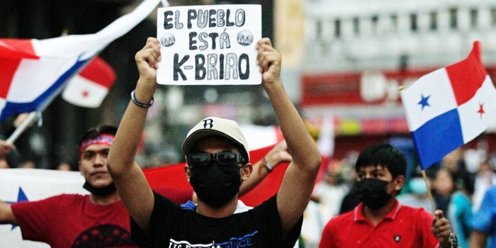Panama protesto / foto: AFP