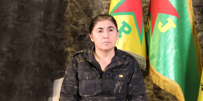 Demokratik Suriye Güçleri (QSD) Genel Komutanlık üyesi Newroz Ehmed