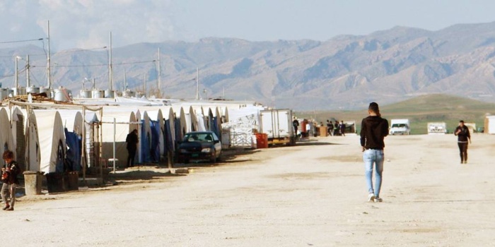 Dihok mülteci kampları. FOTO: AMMAR AZİZ
