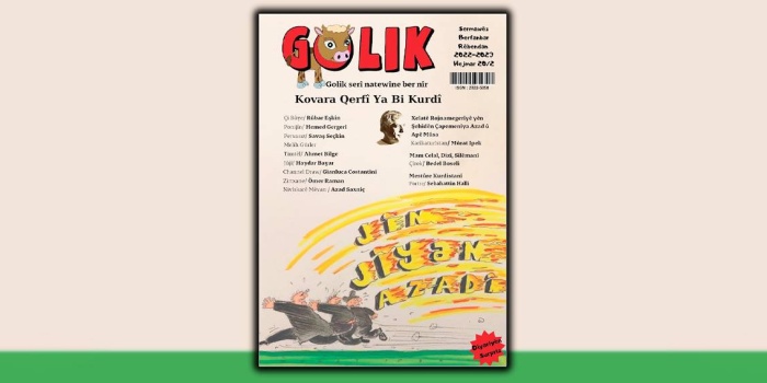 Kürtçe mizah ve karikatür dergisi Golik